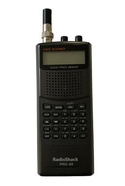 RadioShack Pro-89 Radio Race Scanner Quick Track Parts Only